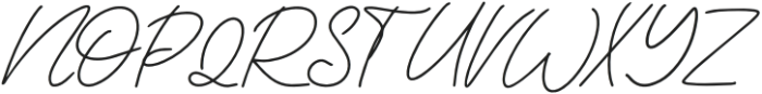 Rustica Italic otf (400) Font UPPERCASE