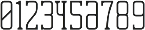 Rustica Slab Regular otf (400) Font OTHER CHARS