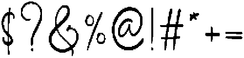 Rustick Regular otf (400) Font OTHER CHARS