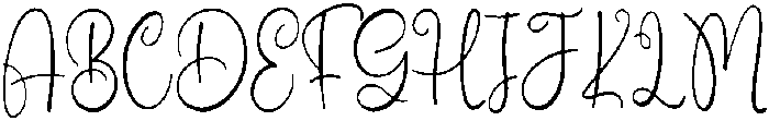 Rustick Regular otf (400) Font UPPERCASE
