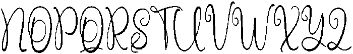 Rustick Regular otf (400) Font UPPERCASE