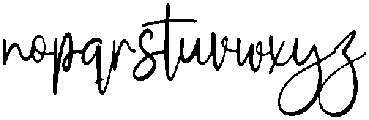 Rustick Regular otf (400) Font LOWERCASE