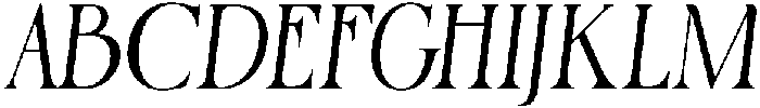 RustlerBarter-SlantedOblique otf (400) Font UPPERCASE