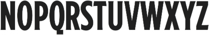 Ruston Basic Black Condensed otf (900) Font UPPERCASE