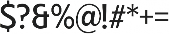 Ruston Basic Regular SemiCondensed otf (400) Font OTHER CHARS