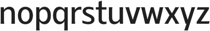 Ruston Basic Regular SemiCondensed otf (400) Font LOWERCASE