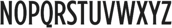 Ruston Basic SemiBold Condensed otf (600) Font UPPERCASE