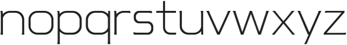 Ruston Block Extra Light otf (200) Font LOWERCASE