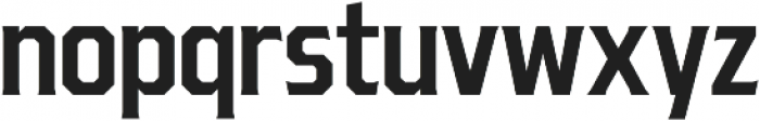 Ruston College SemiBold Condensed otf (600) Font LOWERCASE