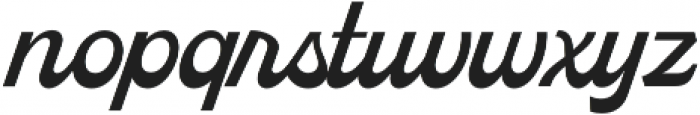 Ruston Script SemiBold otf (600) Font LOWERCASE