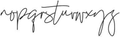 Rustty Dope otf (400) Font LOWERCASE