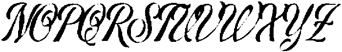 Rusty Court Script otf (400) Font UPPERCASE