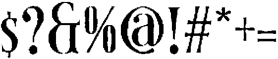Rusty Court Serif otf (400) Font OTHER CHARS