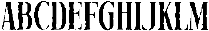 Rusty Court Serif otf (400) Font UPPERCASE