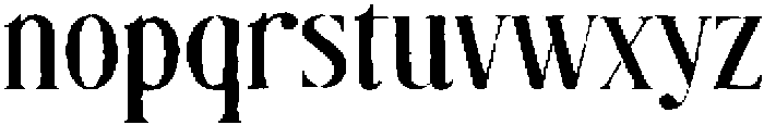 Rusty Court Serif otf (400) Font LOWERCASE