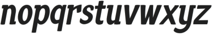 Rusty Forest Italic otf (400) Font LOWERCASE