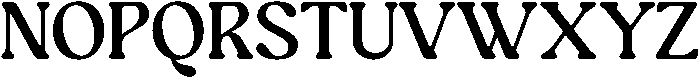 Rusty Love Regular otf (400) Font UPPERCASE