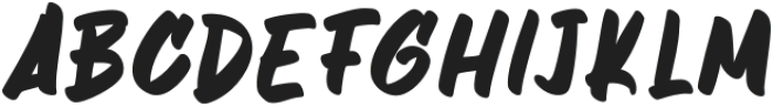 Rutabaga-Regular otf (400) Font UPPERCASE