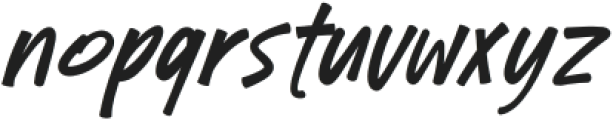 RuthesMucho otf (400) Font LOWERCASE