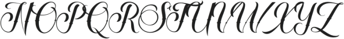 Ruthlock otf (400) Font UPPERCASE