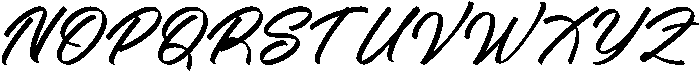 Ruthype Kongesti otf (400) Font UPPERCASE