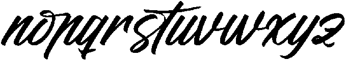 Ruthype Kongesti otf (400) Font LOWERCASE