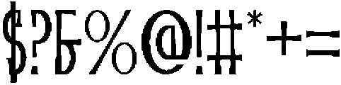 Ruzhy otf (400) Font OTHER CHARS