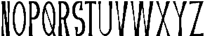 Ruzhy otf (400) Font LOWERCASE