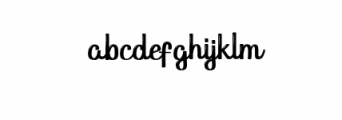 Rugich Nane Script Style.otf Font LOWERCASE