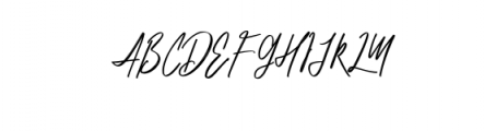 Rups Script.ttf Font UPPERCASE