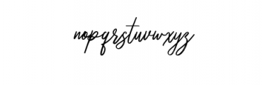 Rups Script.ttf Font LOWERCASE