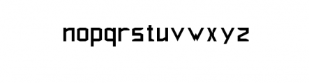 Russia Font LOWERCASE