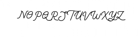 Rutherford-Regular.ttf Font UPPERCASE