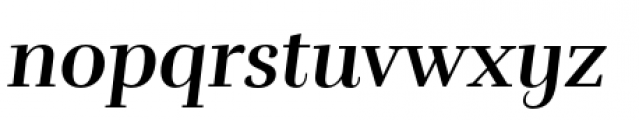 Rufina Bold Italic Font LOWERCASE