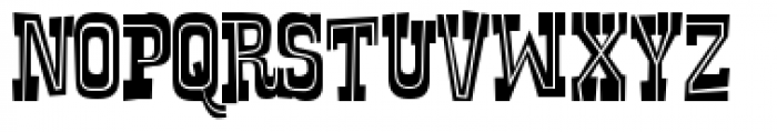 Rustler Fancy Font UPPERCASE