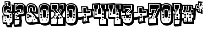 Rustler Rawhide Font OTHER CHARS