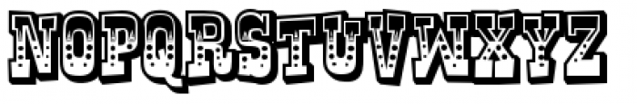 Rustler Rawhide Font UPPERCASE