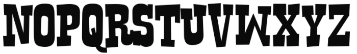 Rustler Regular Font LOWERCASE