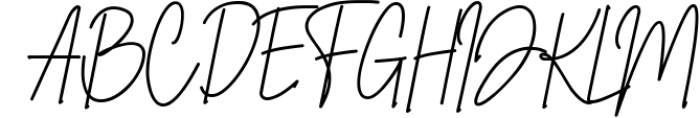 Rusattir Signature Font UPPERCASE