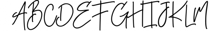 Rushtter Signature Font Font UPPERCASE