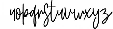 Rushtter Signature Font Font LOWERCASE