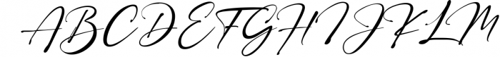 Ruthligos Sillentin Signature Font UPPERCASE