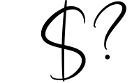 Ruxtoni Modern Handwritten Font Font OTHER CHARS