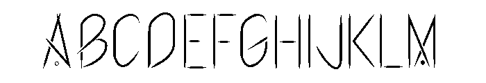 RUNRABBITreg Font UPPERCASE