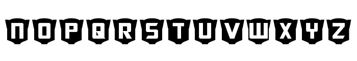 RubCaps Cybertron Font UPPERCASE