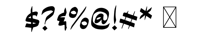 Rubaith Font OTHER CHARS