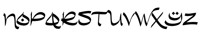 Rubaith Font UPPERCASE