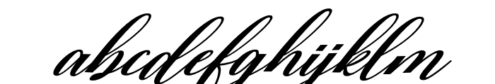 Rubeckia Italic Font LOWERCASE