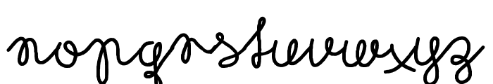 Rubican Font LOWERCASE
