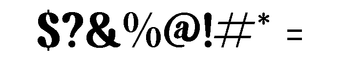 Rubita Smile Font OTHER CHARS